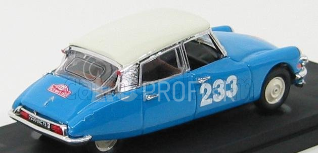 Rio-models Citroen Ds19 N 233 Rally Di Montecarlo 1963 1:43 Svetlomodrá slonovina