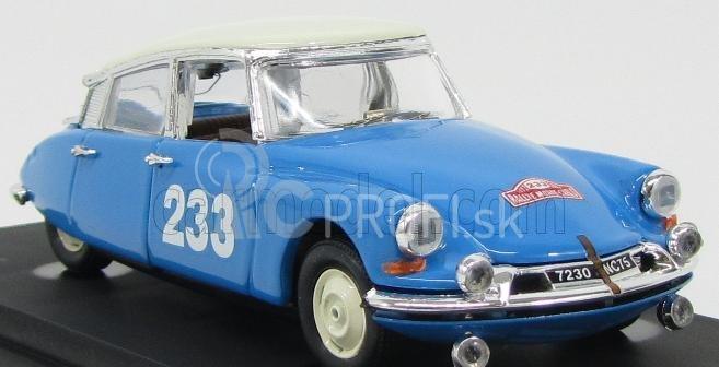 Rio-models Citroen Ds19 N 233 Rally Di Montecarlo 1963 1:43 Svetlomodrá slonovina