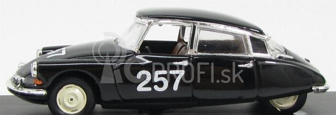 Rio-models Citroen Ds19 N 257 Mille Miglia 1957 O - Bourillot 1:43 Black