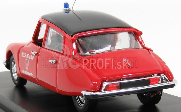 Rio-models Citroen Ds19 Pompiers De Ville De Lyon 1956 1:43 Červená