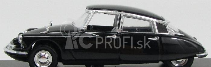 Rio-models Citroen Ds19 Prezidentský automobil Pokus Charles De Gaulle 1962 - s otvormi pre guľky 1:43 čierny