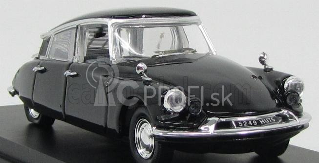 Rio-models Citroen Ds19 Prezidentský automobil Pokus Charles De Gaulle 1962 - s otvormi pre guľky 1:43 čierny