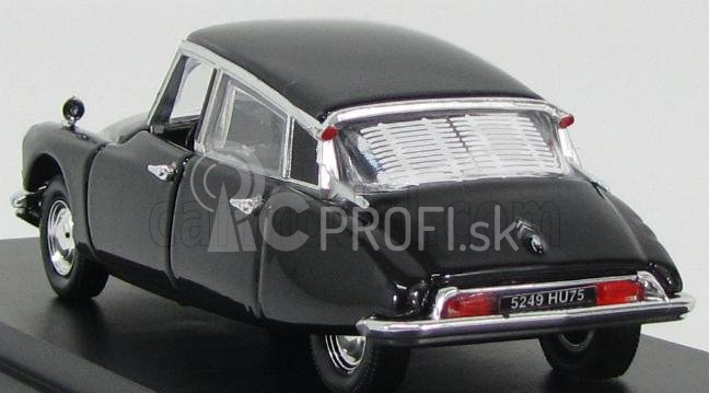 Rio-models Citroen Ds19 Prezidentský automobil Pokus Charles De Gaulle 1962 - s otvormi pre guľky 1:43 čierny