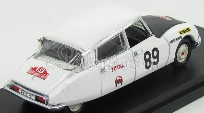 Rio-models Citroen Ds21 N 89 Rally Montecarlo 1970 Marcus - Bryde - Braein 1:43 biela čierna