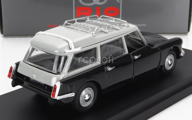 Rio-models Citroen Id19 Break Sw Station Wagon 1958 1:43 čierno-sivý