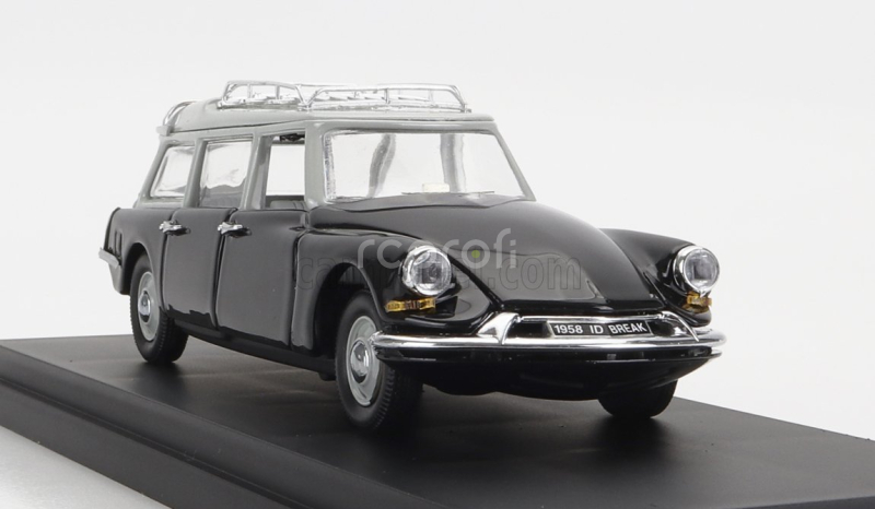 Rio-models Citroen Id19 Break Sw Station Wagon 1958 1:43 čierno-sivý