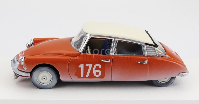 Rio-models Citroen Id19 N 176 Víťaz Rally Montecarlo 1959 P.coltelloni - P.alexandre 1:43 Červená