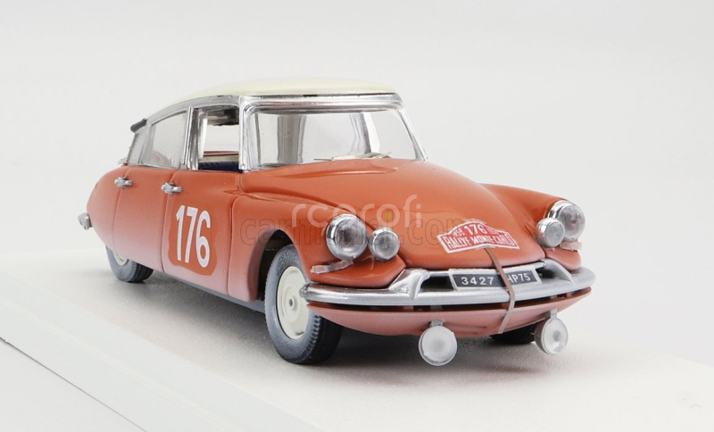 Rio-models Citroen Id19 N 176 Víťaz Rally Montecarlo 1959 P.coltelloni - P.alexandre 1:43 Červená