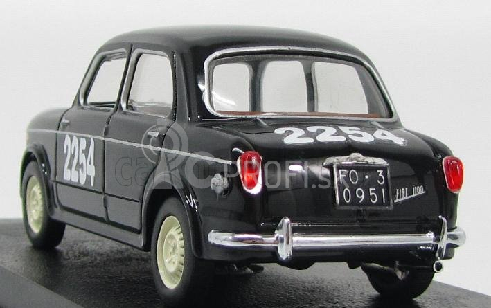 Rio-models Fiat 1100/103 N 2254 Mille Miglia 1955 O.morelli 1:43 čierna