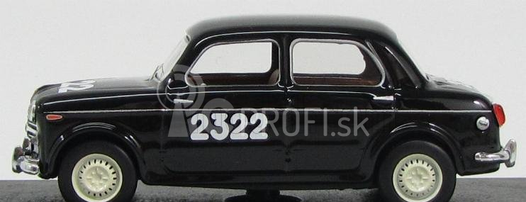 Rio-models Fiat 1100/103 N 2322 Mille Miglia 1955 Tagliani - De Angelis 1:43 Black