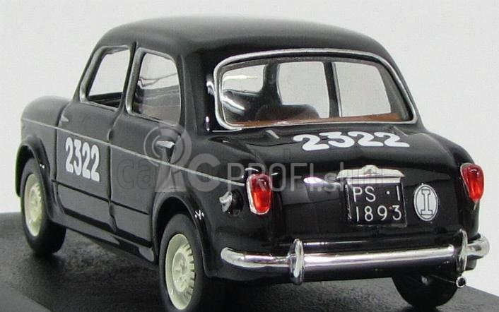 Rio-models Fiat 1100/103 N 2322 Mille Miglia 1955 Tagliani - De Angelis 1:43 Black