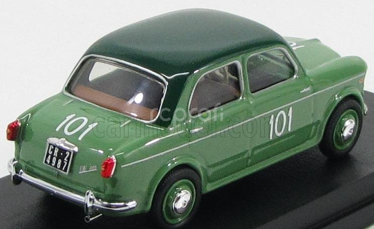 Rio-models Fiat 1100/103 Tv N 101 Mille Miglia 1954 Alquati - Caporali 1:43 Zelená