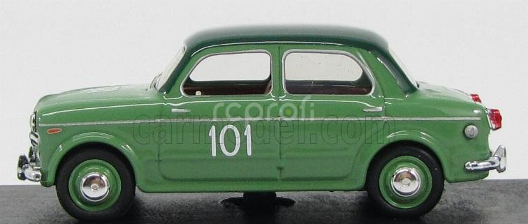 Rio-models Fiat 1100/103 Tv N 101 Mille Miglia 1954 Alquati - Caporali 1:43 Zelená