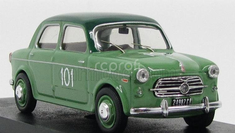 Rio-models Fiat 1100/103 Tv N 101 Mille Miglia 1954 Alquati - Caporali 1:43 Zelená