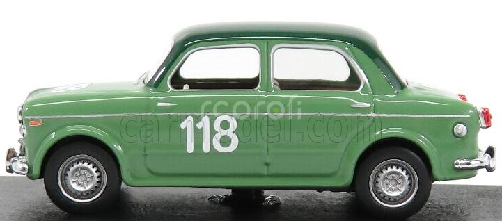 Rio-models Fiat 1100/103 Tv N 118 Mille Miglia 1955 Mandrini - Bertossi 1:43 Zelená