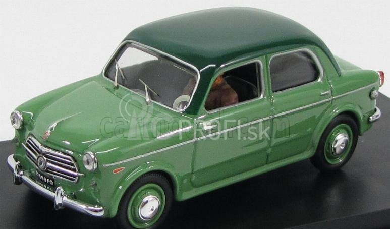 Rio-models Fiat 1100/103 Tv Padre Pio Inaugurazione Casa Del Sollievo E Della Sofferenza 5 Maggio 1957 - s figúrkami 1:43 zelená