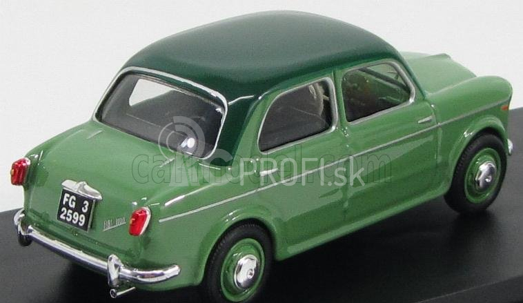 Rio-models Fiat 1100/103 Tv Padre Pio Inaugurazione Casa Del Sollievo E Della Sofferenza 5 Maggio 1957 - s figúrkami 1:43 zelená