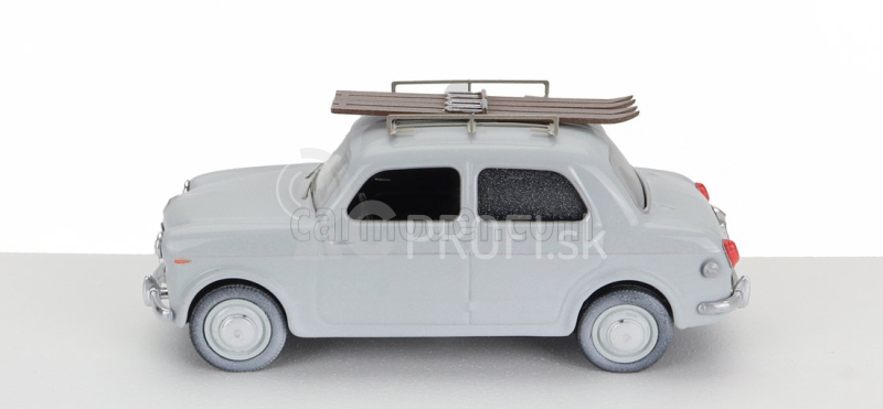 Rio-models Fiat 1100 Vacanze Invernali - Zimná dovolenka 1957 1:43 Sivá