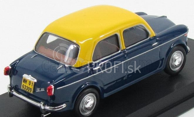 Rio-models Fiat 1100tv Taxi Mumbai India 1956 1:43 Modrá žltá