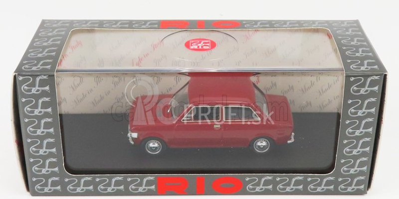 Rio-models Fiat 128 2-dverový 1969 1:43 Sport Red