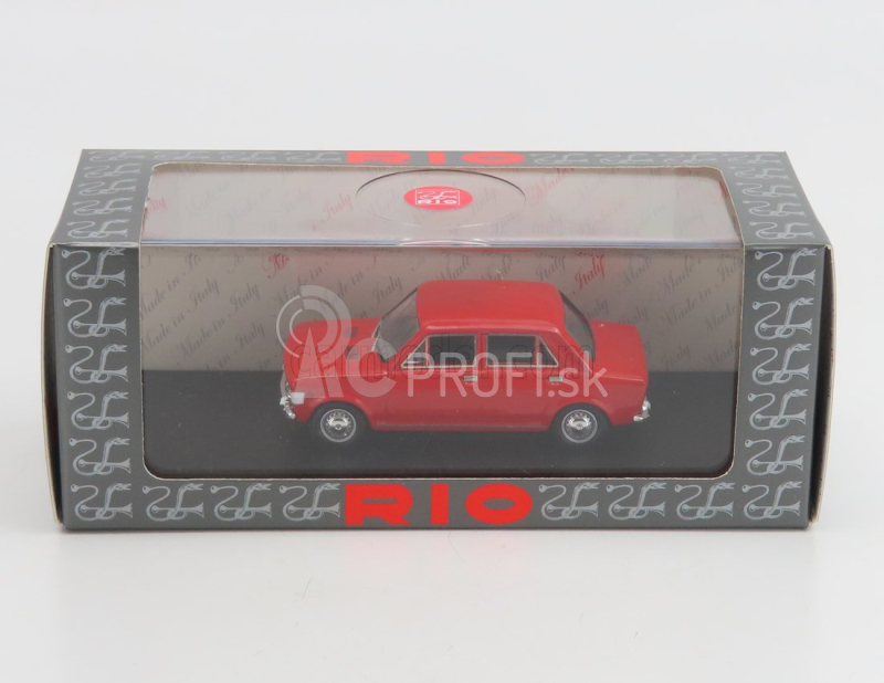 Rio-models Fiat 128 4-dverový 1969 1:43 Červená