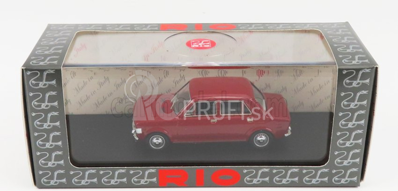 Rio-models Fiat 128 4-dverový 1969 1:43 Sport Red