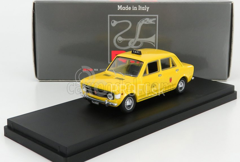 Rio-models Fiat 128 4-dverový Taxi Roma 1971 1:43 Žltá