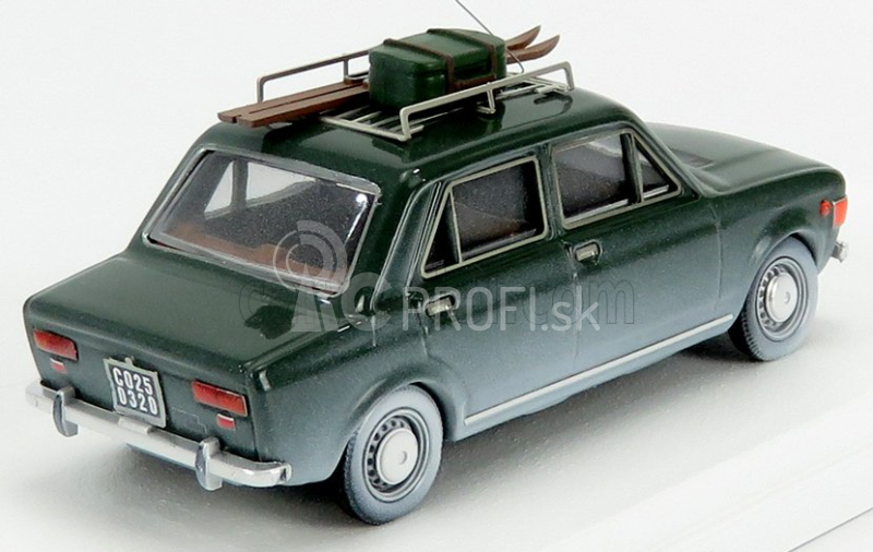 Rio-models Fiat 128 4 Porte 1970 Con Sci - S lyžami 1:43 Sivá