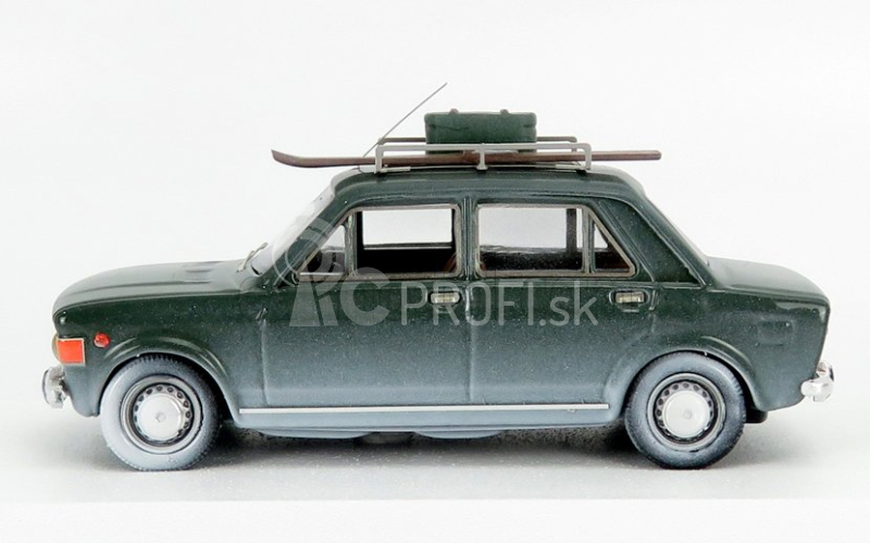 Rio-models Fiat 128 4 Porte 1970 Con Sci - S lyžami 1:43 Sivá