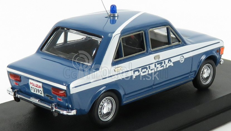 Rio-models Fiat 128 4 Porte Polizia Stradale 1970 1:43 Svetlo modrá biela