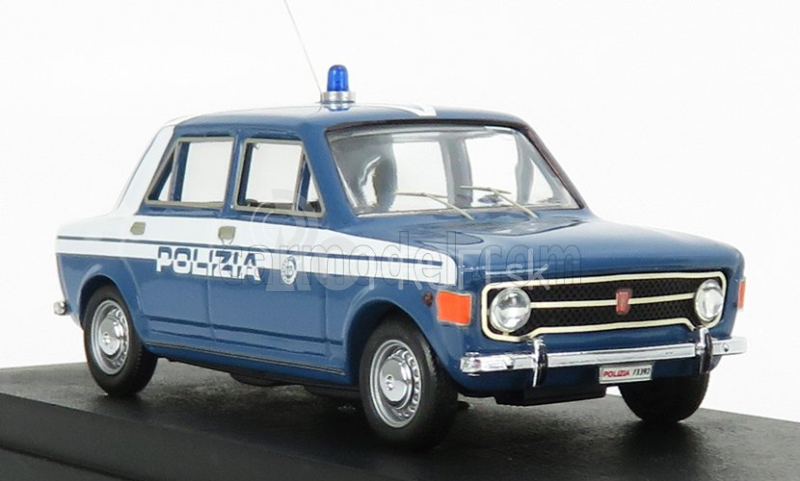 Rio-models Fiat 128 4 Porte Polizia Stradale 1970 1:43 Svetlo modrá biela