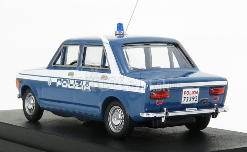 Rio-models Fiat 128 4 Porte Polizia Stradale 1970 1:43 Svetlo modrá biela