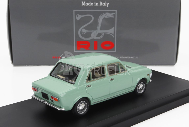 Rio-models Fiat 128 Ii Series 1972 1:43 Svetlozelená