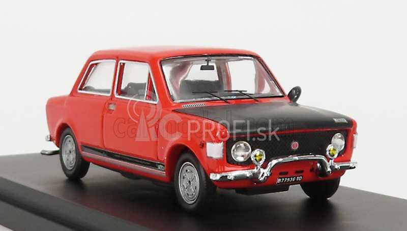 Rio-models Fiat 128 Rally 1971 1:43 červená čierna