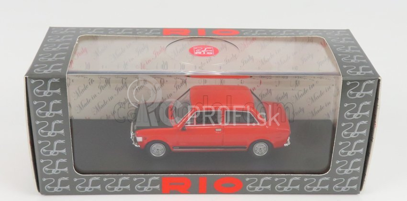 Rio-models Fiat 128 Rally 1971 1:43 červená čierna