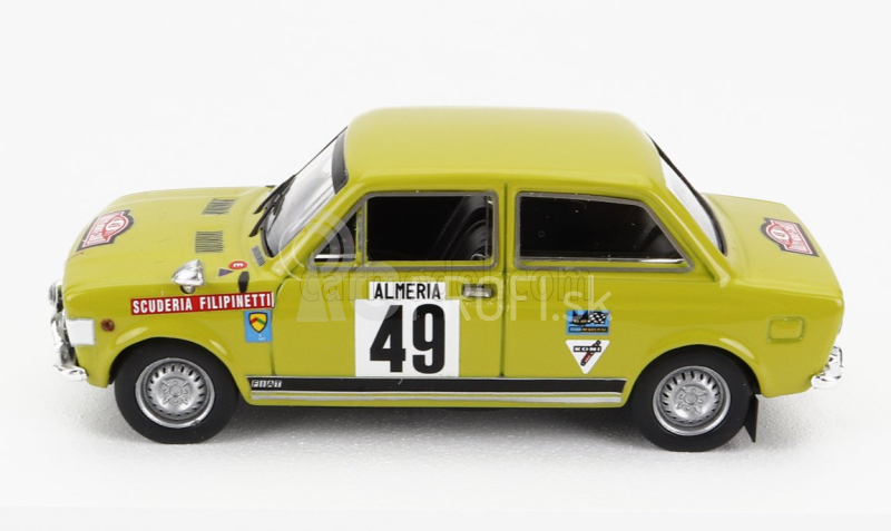 Rio-models Fiat 128 Rally N 49 Rally Montecarlo 1972 P.lier - J.p.frattini 1:43 Zelená