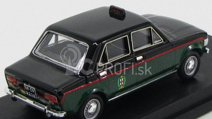 Rio-models Fiat 128 Taxi Milano 1969 1:43 zelená čierna