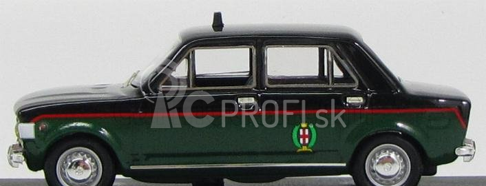 Rio-models Fiat 128 Taxi Milano 1969 1:43 zelená čierna