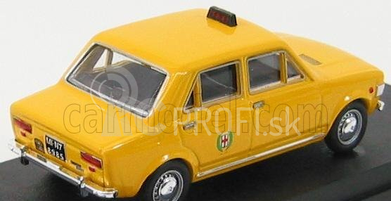 Rio-models Fiat 128 Taxi Milano 1971 - 4 Porte - 4 Dvere 1:43 Žltá