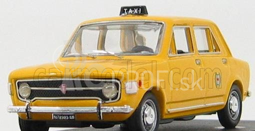 Rio-models Fiat 128 Taxi Milano 1971 - 4 Porte - 4 Dvere 1:43 Žltá