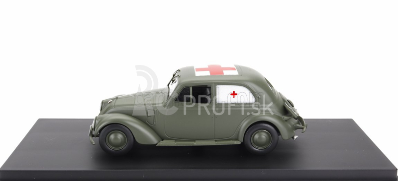 Rio-models Fiat 1500 Ambulanza Servizio Sanita' Militare 1940 1:43 Vojenská sivá