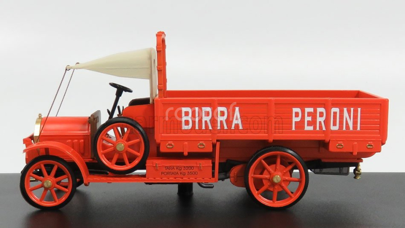 Rio-models Fiat 18bl Truck Birra Peroni 1915 1:43 Oranžová