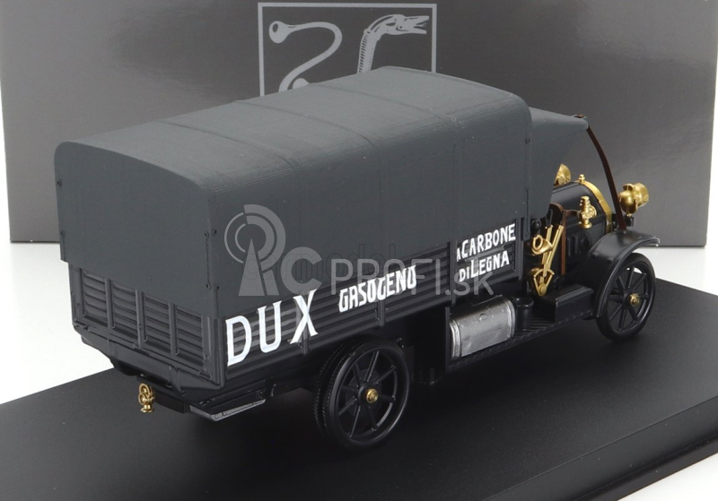 Rio-models Fiat 18bl Truck Dux Gasogeno 1929 1:43 čierna