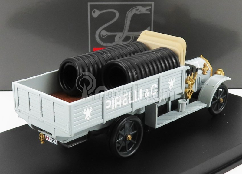 Rio-models Fiat 18bl Truck Pirelli & C. 1917 1:43 Svetlomodrá