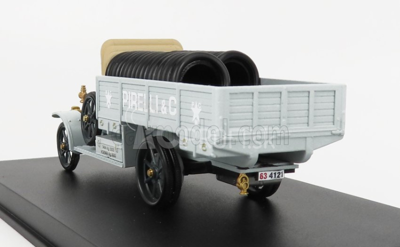 Rio-models Fiat 18bl Truck Pirelli & C. 1917 1:43 Svetlomodrá