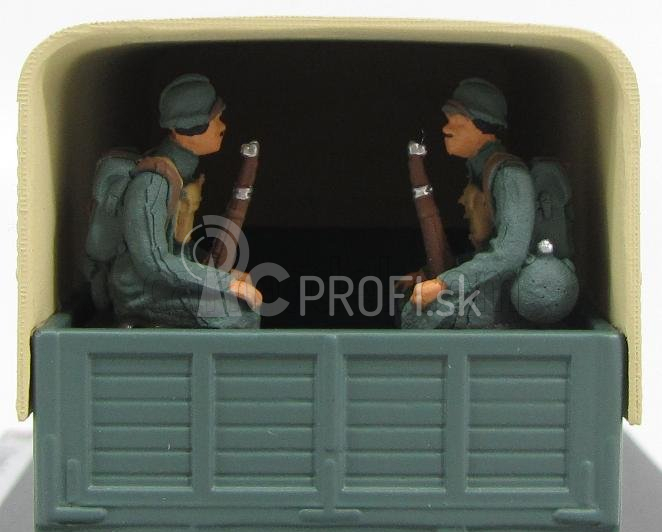 Rio-models Fiat 18bl Truck Telonato Esercito Italiano 1915 - 100. výročie La Grande Guerra 1:43 Vojenská zelená