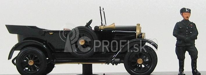 Rio-models Fiat 201 - Moschettiere Del Duce - 1925 1:43 čierna