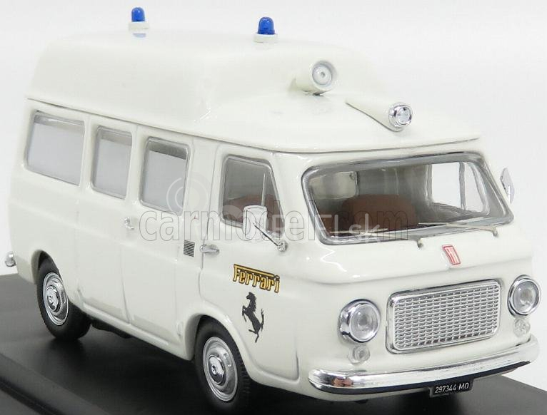 Rio-models Fiat 238 Ambulance Tetto Alto Ferrari Fiorano 1972 1:43 Biela