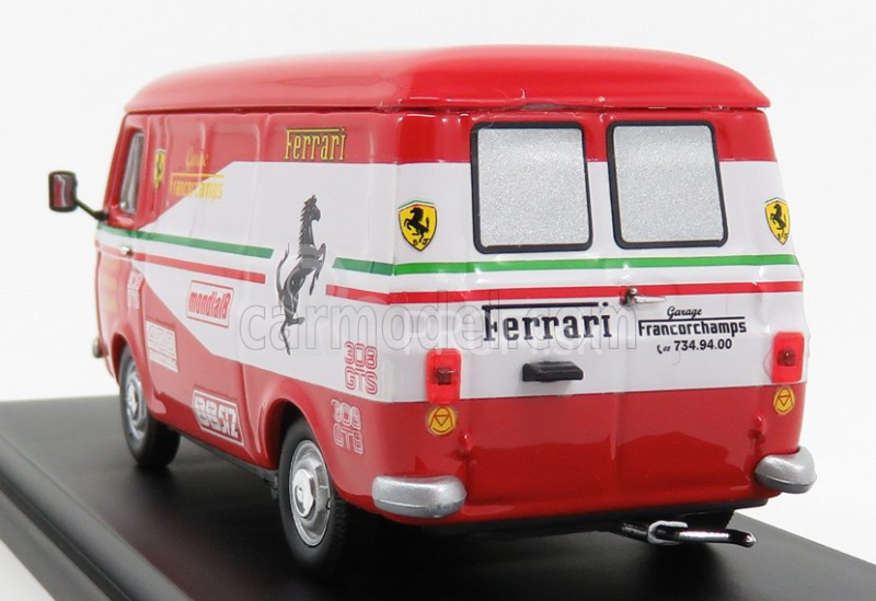 Rio-models Fiat 238 Van Assistance Ferrari Francorchamps 1972 1:43 červená biela