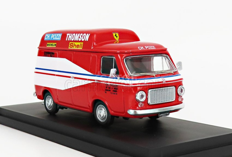 Rio-models Fiat 238 Van Assistenza Corse Ferrari Ch Pozzi 24h Le Mans 1978 1:43 červená biela